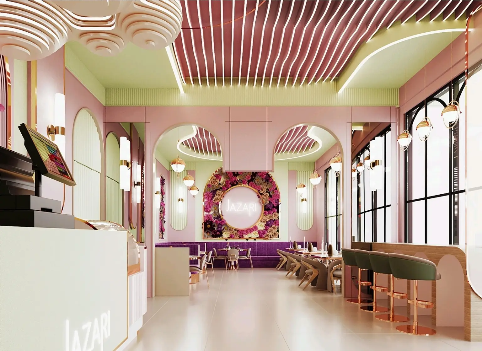 Jazari Restaurant Interior