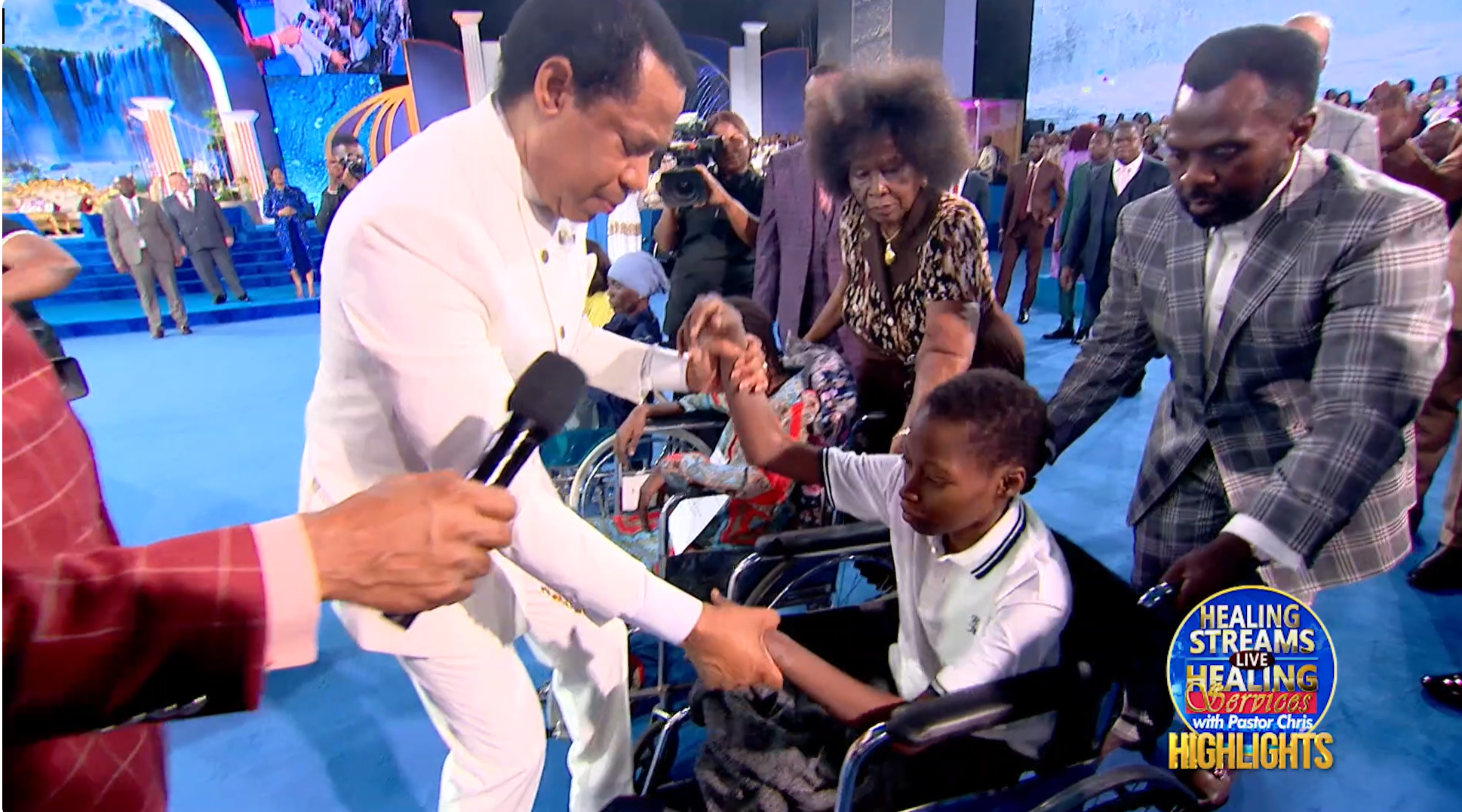 THE LORD DID GREAT AND MIGHTY THINGS AT THE JULY HEALING STREAMS!
